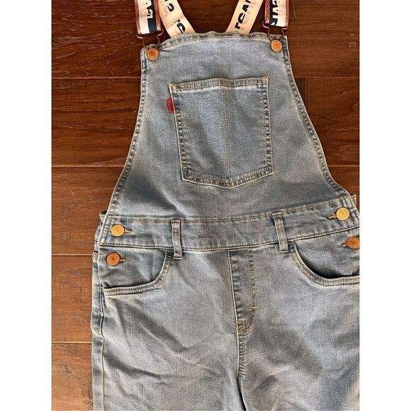 NWT Levi’s Girls Girlfriend Overalls - Picture 3 of 7